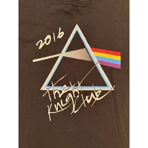 The Knight Club TShirt Mens XL Black 2016 Tour Band Graphic Triangle Prism Tee